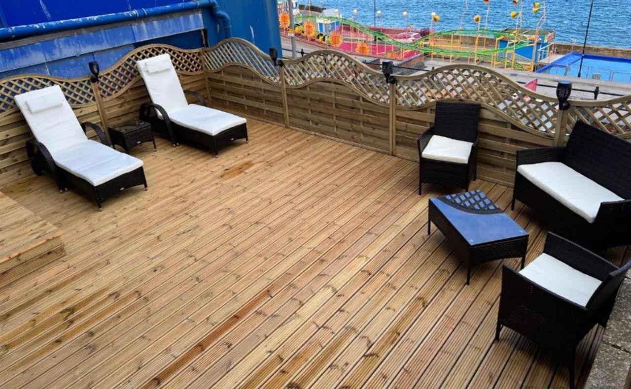 Sea View Apartment Large Balcony Whirlpool Bath 2 Bedrooms Sky Glass Tv Bridlington Eksteriør bilde